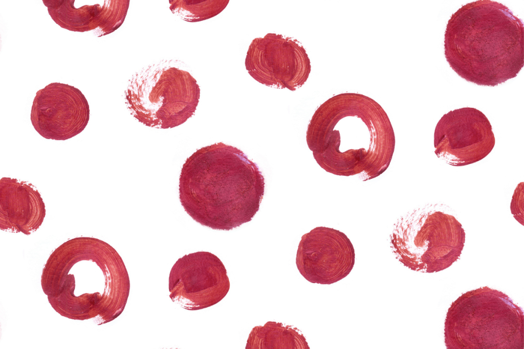 peinture à motifs en cercles