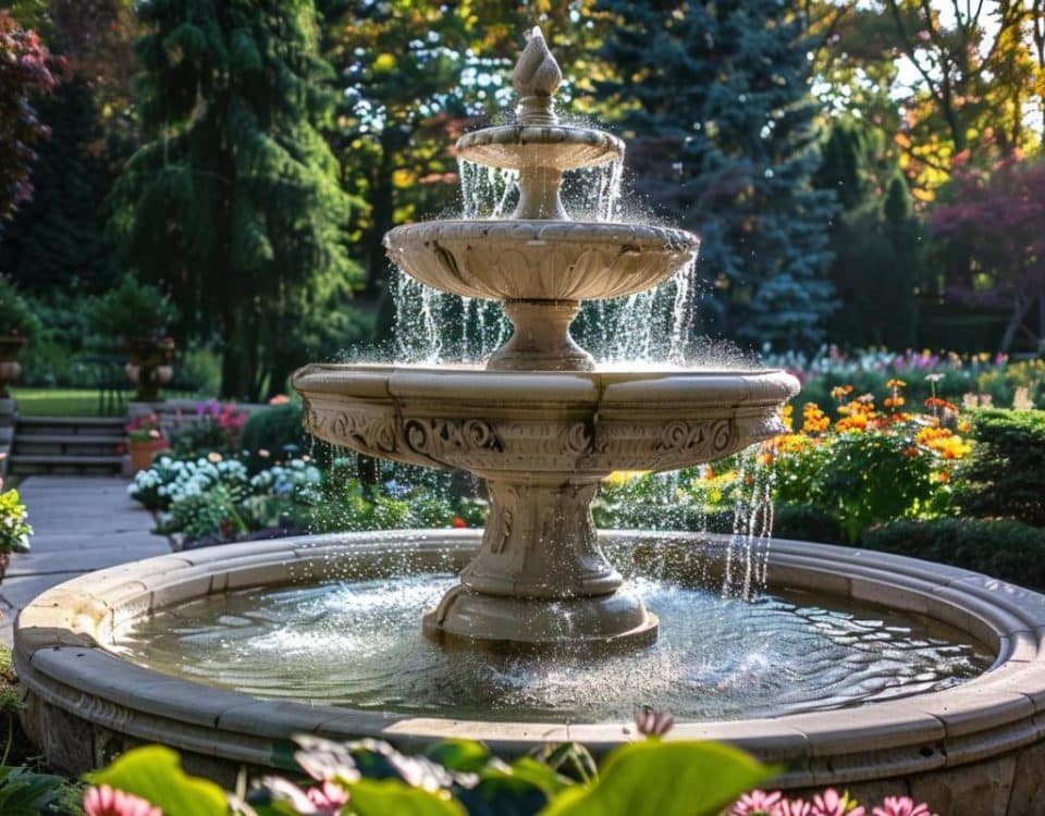 Construire une fontaine extérieure pour harmoniser votre jardin