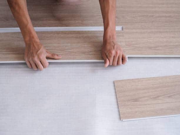Carrelage imitation parquet