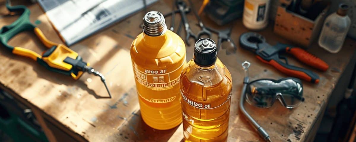 Mélange pour débroussailleuse : Quel ratio choisir pour un moteur performant ?