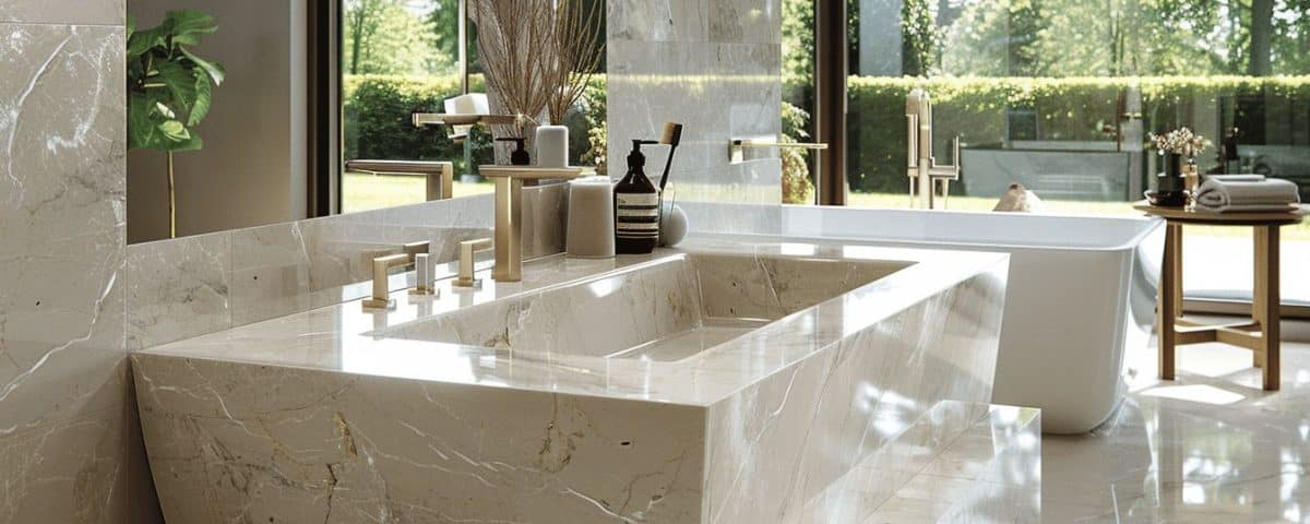 Pierre pour salle de bain : Quelle pierre choisir pour une déco élégante ?