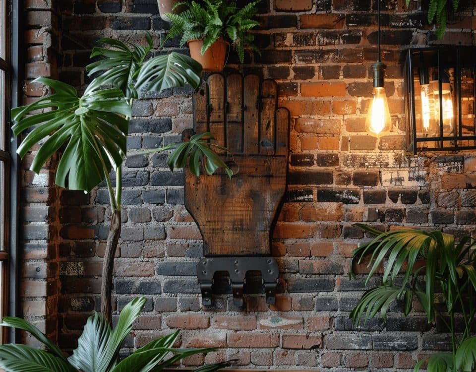 Support pour fixer des palettes au mur : Comment créer une déco originale