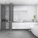 Minimalisme dans la salle de bain